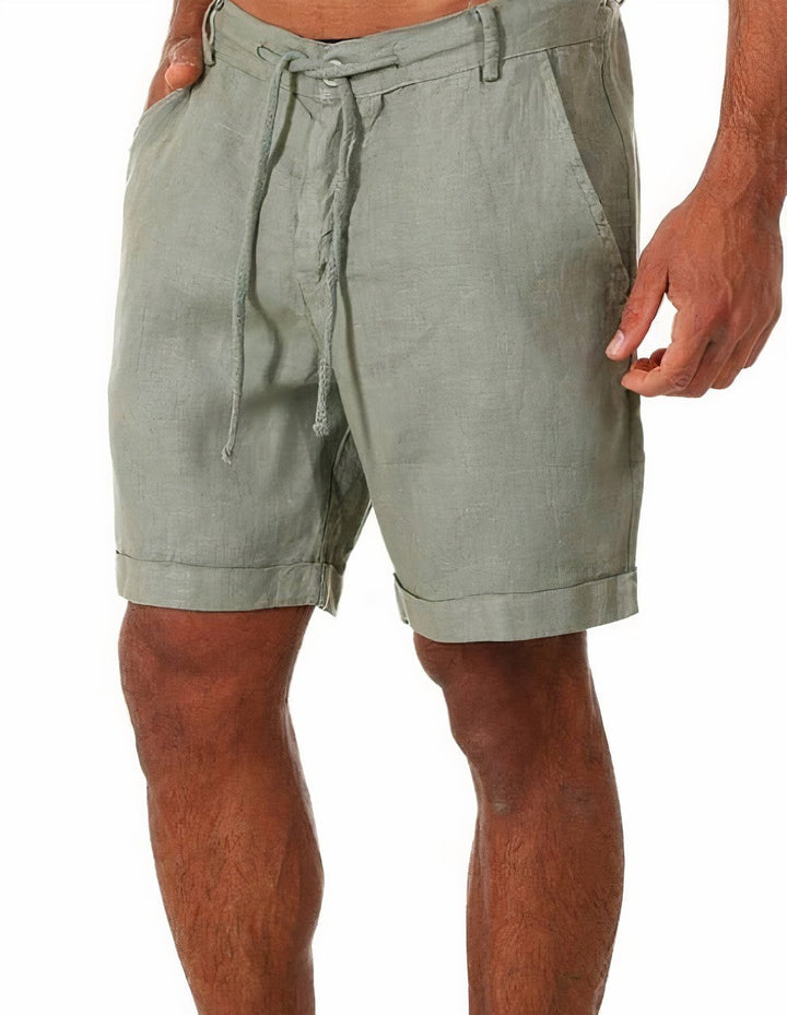 Matteo | Heren Zomer Korte Broek Shorts Trekkoord Cuffed