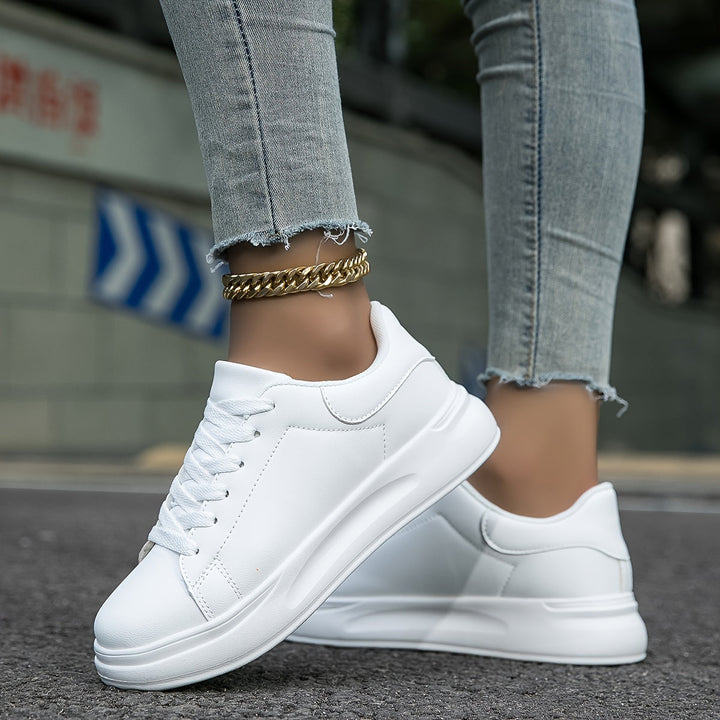 Nora | Dames Sneakers Dagelijks Comfort Platform Veters