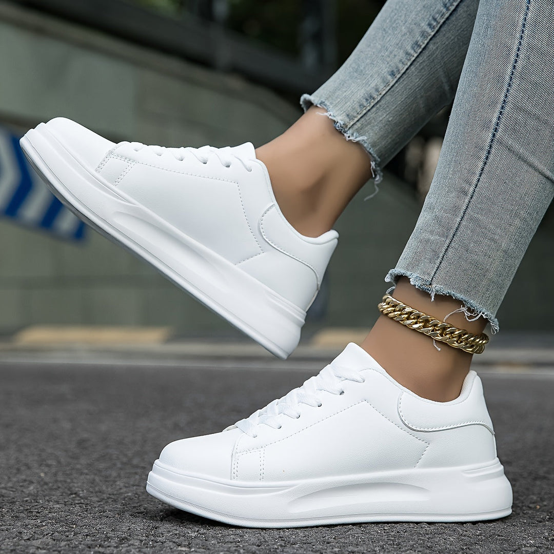 Nora | Dames Sneakers Dagelijks Comfort Platform Veters