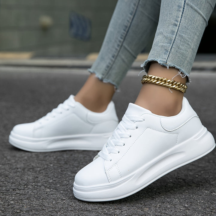 Nora | Dames Sneakers Dagelijks Comfort Platform Veters