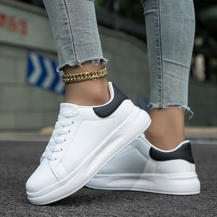 Nora | Dames Sneakers Dagelijks Comfort Platform Veters