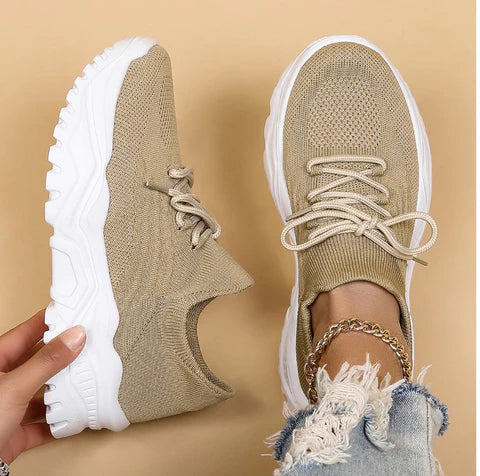 Roos | Dames Sneakers Chunky Casual Ademend Lichtgewicht Comfortabel