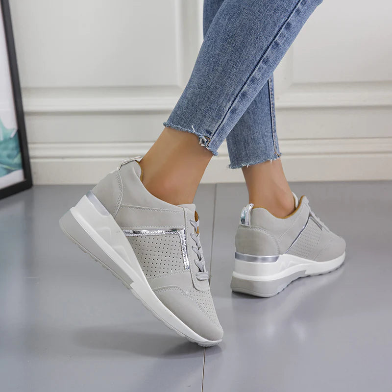 Sofie | Dames Sneakers Wedge Dagelijks Verborgen Hak