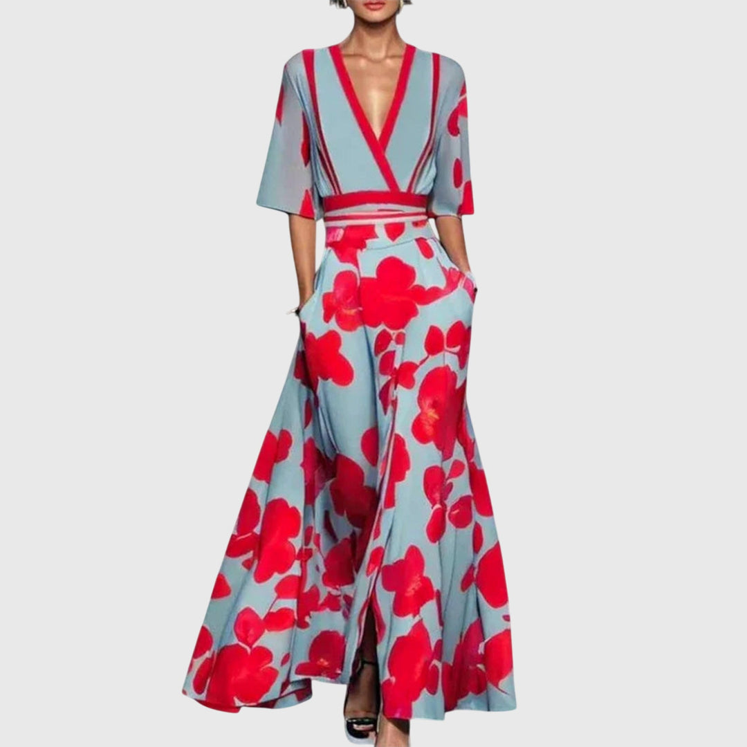 Sophie | Elegante Dames Maxi Jurk
