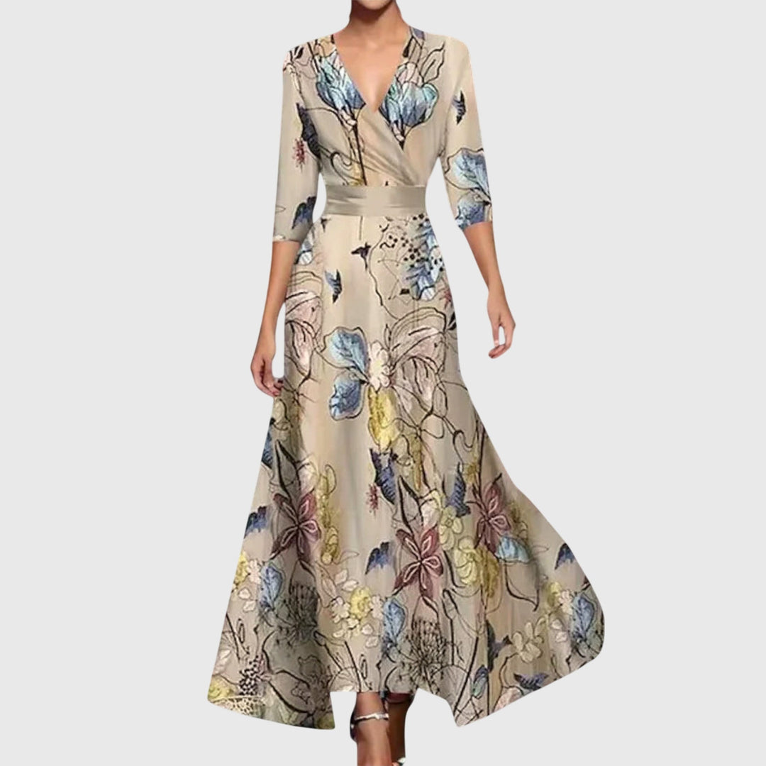 Sophie | Elegante Dames Maxi Jurk