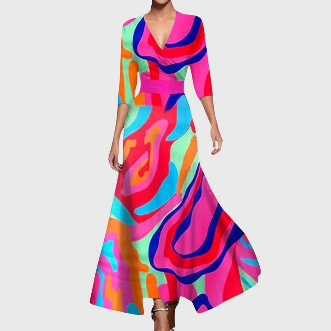 Sophie | Elegante Dames Maxi Jurk