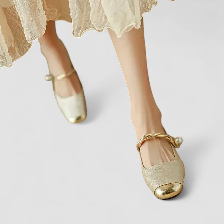 Wies | Dames Elegante Mary Jane Lage Schoenen