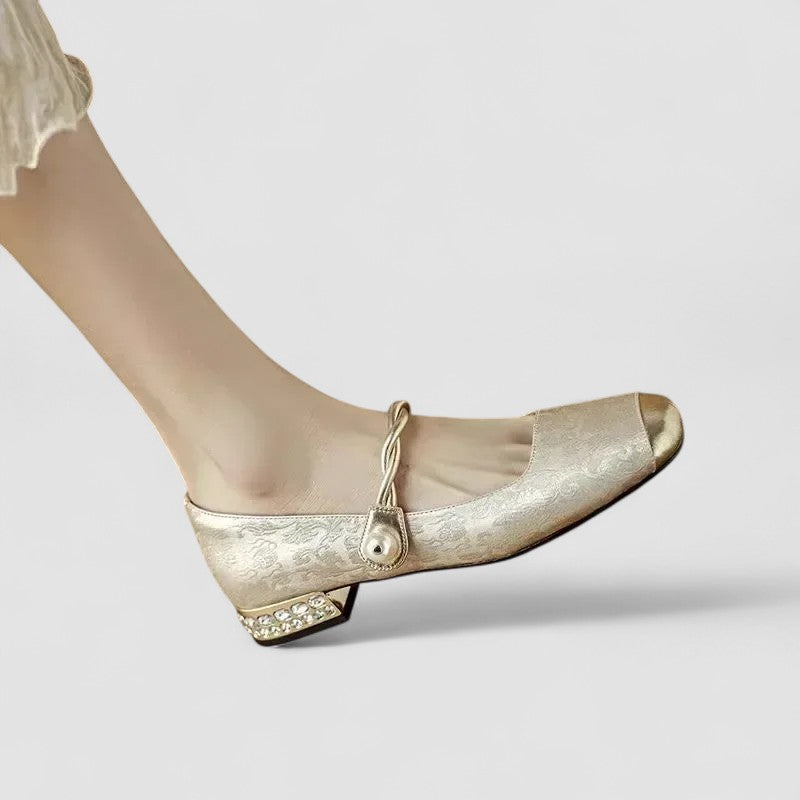 Wies | Dames Elegante Mary Jane Lage Schoenen