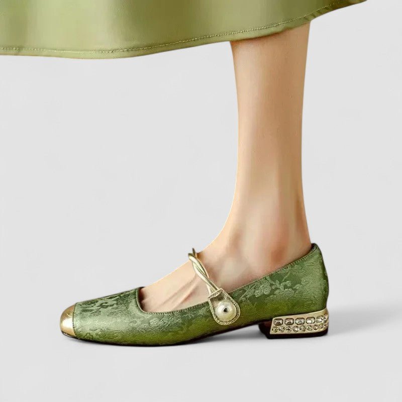 Wies | Dames Elegante Mary Jane Lage Schoenen