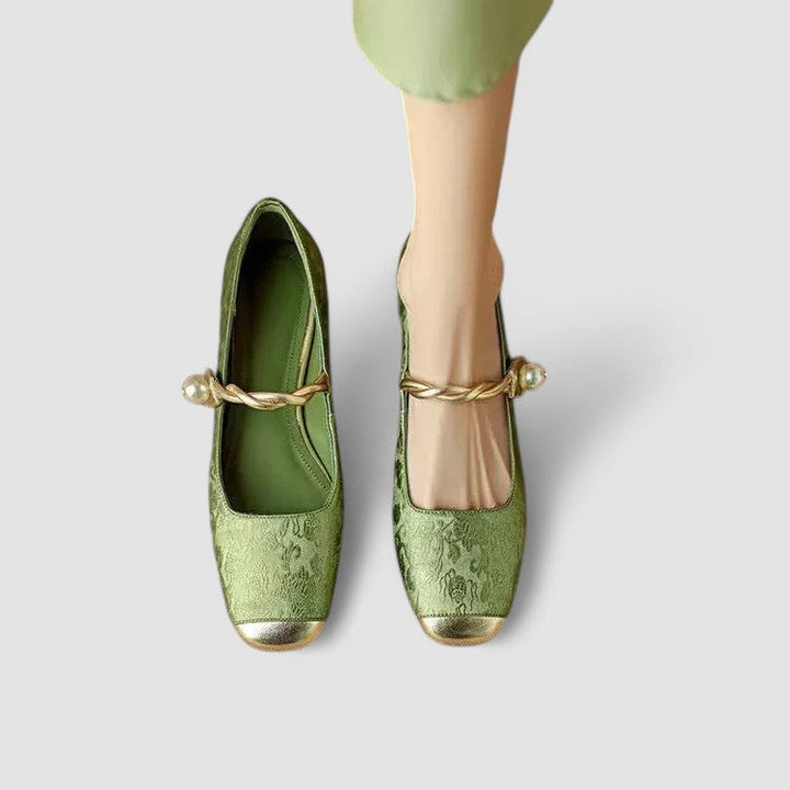 Wies | Dames Elegante Mary Jane Lage Schoenen