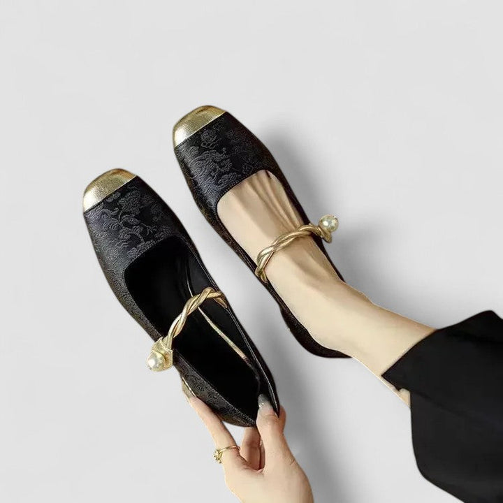 Wies | Dames Elegante Mary Jane Lage Schoenen