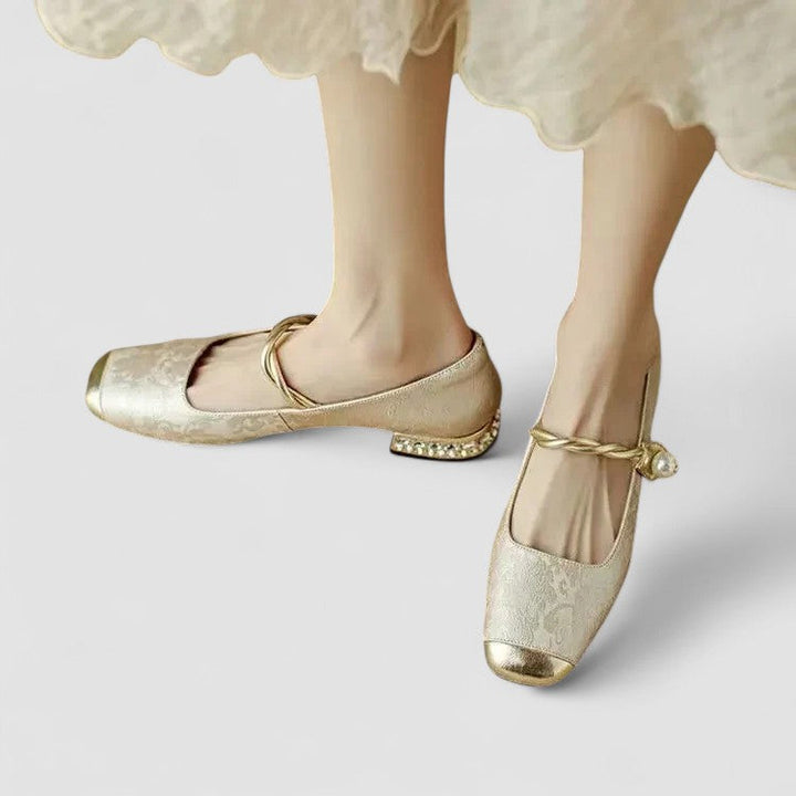 Wies | Dames Elegante Mary Jane Lage Schoenen