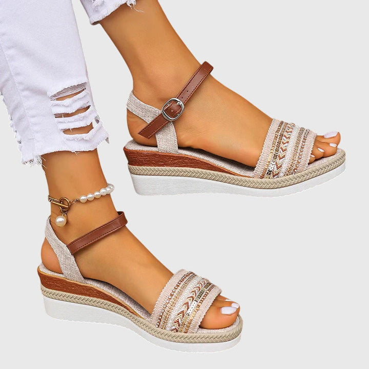 Willemijn | Stijlvolle Dames Orthopedische Zomer Sandalen
