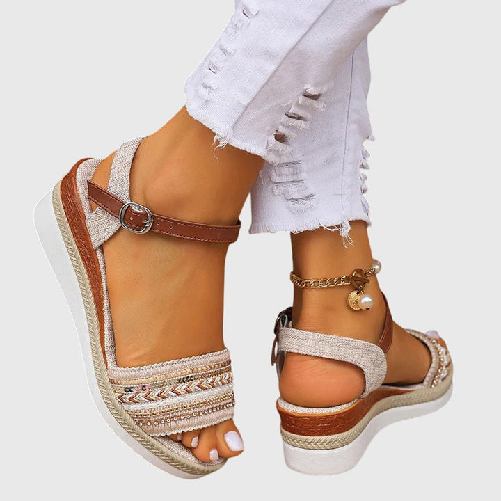 Willemijn | Stijlvolle Dames Orthopedische Zomer Sandalen