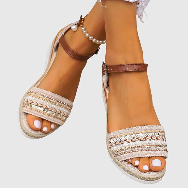 Willemijn | Stijlvolle Dames Orthopedische Zomer Sandalen