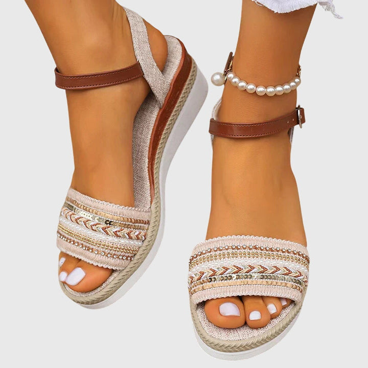 Willemijn | Stijlvolle Dames Orthopedische Zomer Sandalen