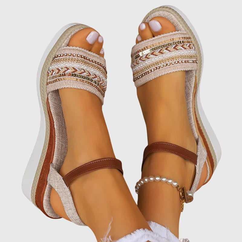 Willemijn | Stijlvolle Dames Orthopedische Zomer Sandalen