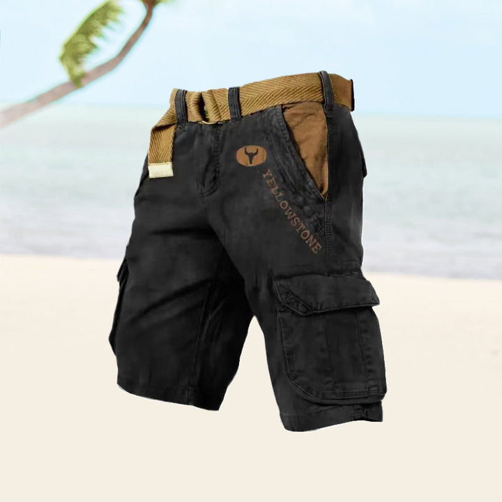 Zion | Praktische Heren Zomer Cargo Korte Broek