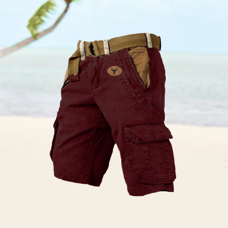 Zion | Praktische Heren Zomer Cargo Korte Broek
